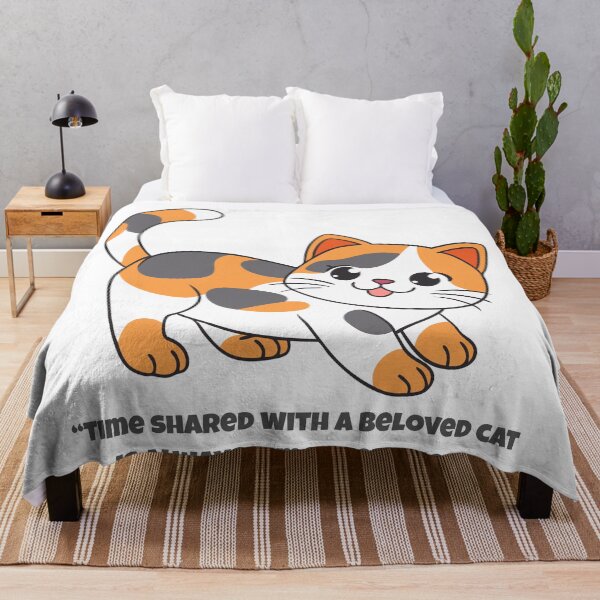 Item preview, Time Cherished with a Beloved Cat - Cute Calico Kitty Design designed and sold by SaadArtCo.