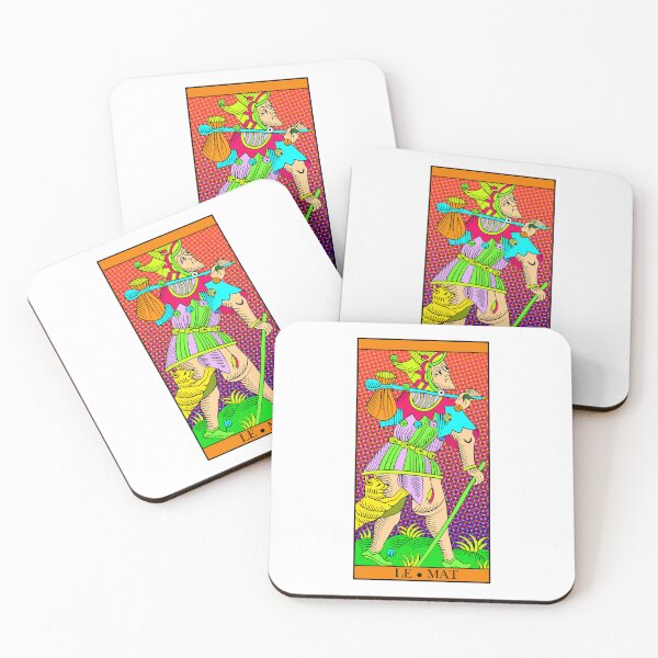 Item preview, The Fool - Tarot de Marseille Psychedelic designed and sold by Rebel Journey.
