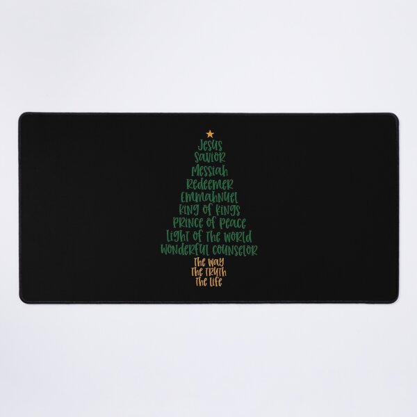 Item preview, Jesus Names Christmas Tree designed and sold by bethanyrodgers6.