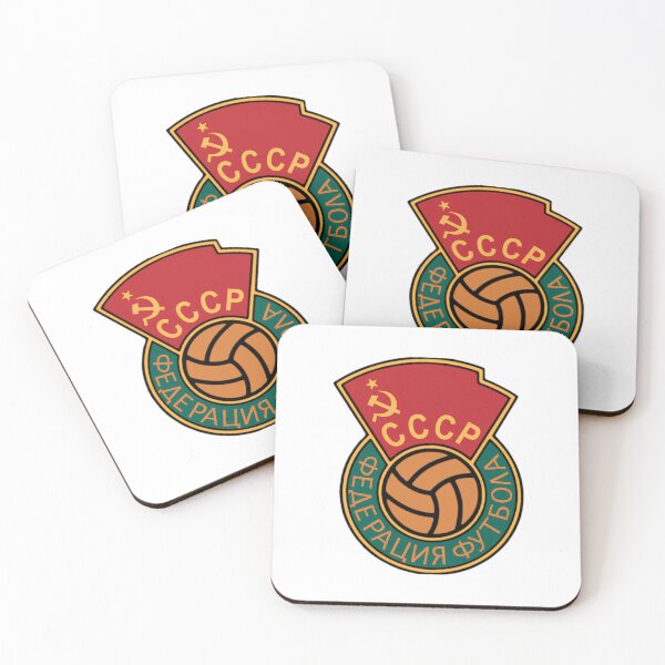 Item preview, USSR Football Federation Emblem | Vintage Soviet Soccer Logo - Retro USSR Sports Memorabilia, Cold War Football Crest & Historical Sports Badge designed and sold by RevolutionToday.