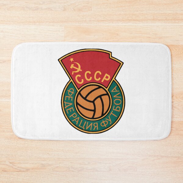 Item preview, USSR Football Federation Emblem | Vintage Soviet Soccer Logo - Retro USSR Sports Memorabilia, Cold War Football Crest & Historical Sports Badge designed and sold by RevolutionToday.