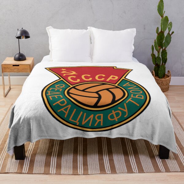 Item preview, USSR Football Federation Emblem | Vintage Soviet Soccer Logo - Retro USSR Sports Memorabilia, Cold War Football Crest & Historical Sports Badge designed and sold by RevolutionToday.
