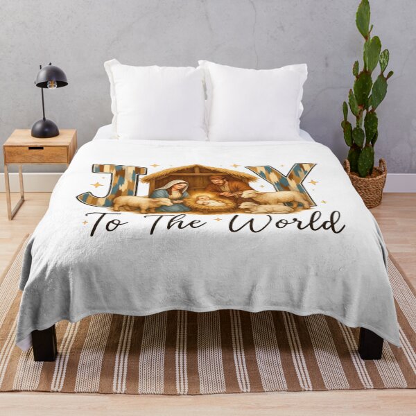 Item preview, Joy To The World Jesus Christmas designed and sold by bethanyrodgers6.