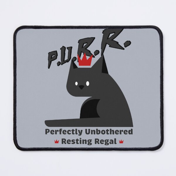 Item preview, P.U.R.R. – Perfectly Unbothered, Resting Regal designed and sold by Milena R..