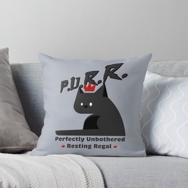 Item preview, P.U.R.R. – Perfectly Unbothered, Resting Regal designed and sold by Milena R..