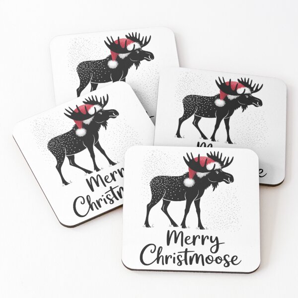 Item preview, Funny Merry Christmas for Moose Lovers designed and sold by Sunset4Bones.