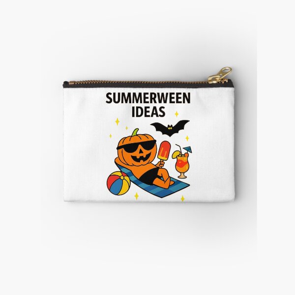 Item preview, Funny Summerween Pumpkin Design – Halloween Meets Summer Vibes designed and sold by RuweisVibes.