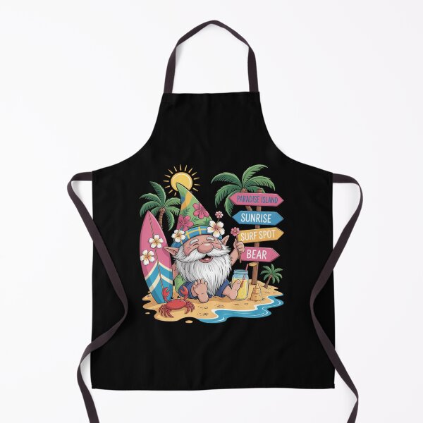Item preview, Summer Vibes Gnomes Beach Party designed and sold by SlogariArt.