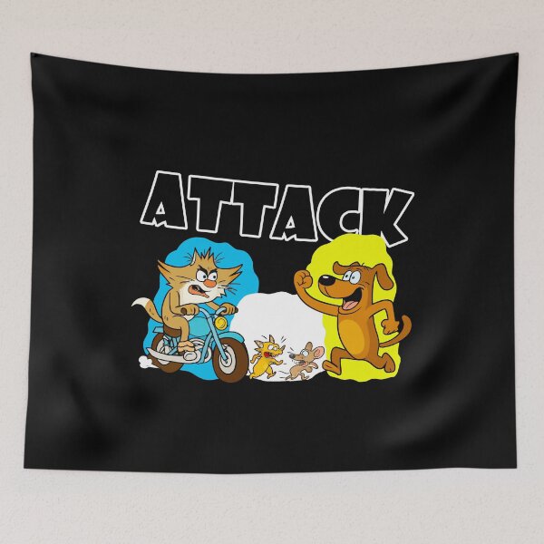 Item preview, Bold Comic Style Animal Fight designed and sold by tee.crush.
