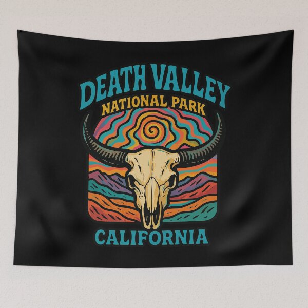 Item preview, Death Valley National Park California Trippy designed and sold by TomFrontierArt.
