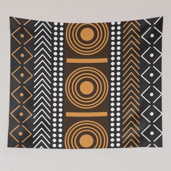 Item preview, African textile pattern - Bogolan designed and sold by Wolagno.