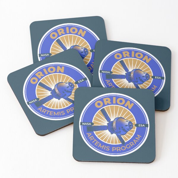 Item preview, Orion. NASA ESA. Artemis Program Commemorative Badge designed and sold by BGALAXY.