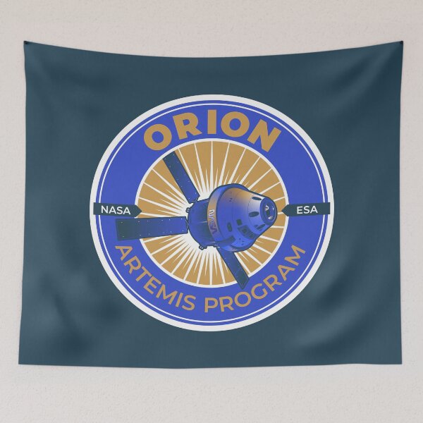 Item preview, Orion. NASA ESA. Artemis Program Commemorative Badge designed and sold by BGALAXY.