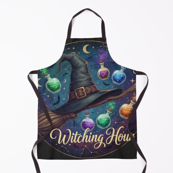 Item preview, Witching Hour Circular Halloween Design with Gold Outline designed and sold by siddharth130387.