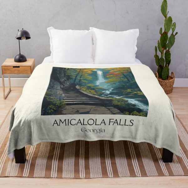 Item preview, Amicalola Falls Georgia State Park Art Print designed and sold by TuncGK.