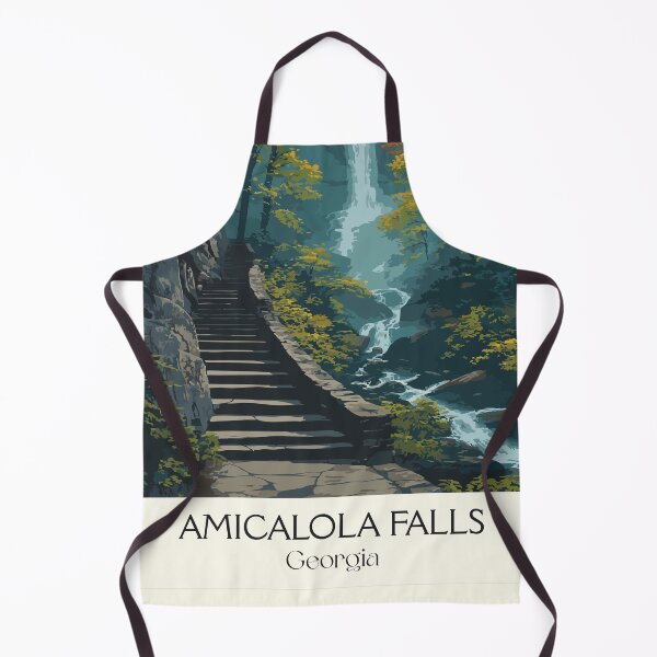 Item preview, Amicalola Falls Georgia State Park Art Print designed and sold by TuncGK.