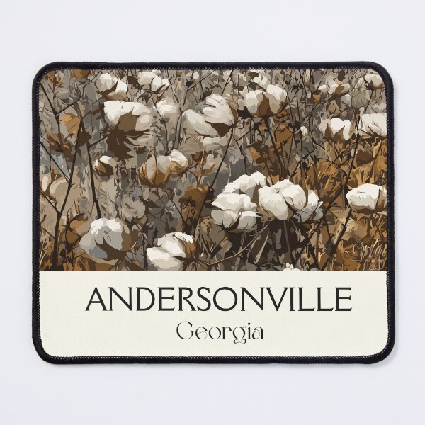 Item preview, Andersonville Georgia Cotton Field Art Print designed and sold by TuncGK.