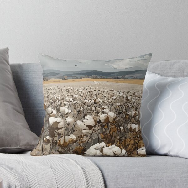 Item preview, Andersonville Georgia Cotton Field Art Print designed and sold by TuncGK.
