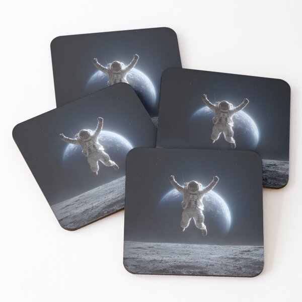 Item preview, Alone astronaut on the Moon designed and sold by oilidesing.