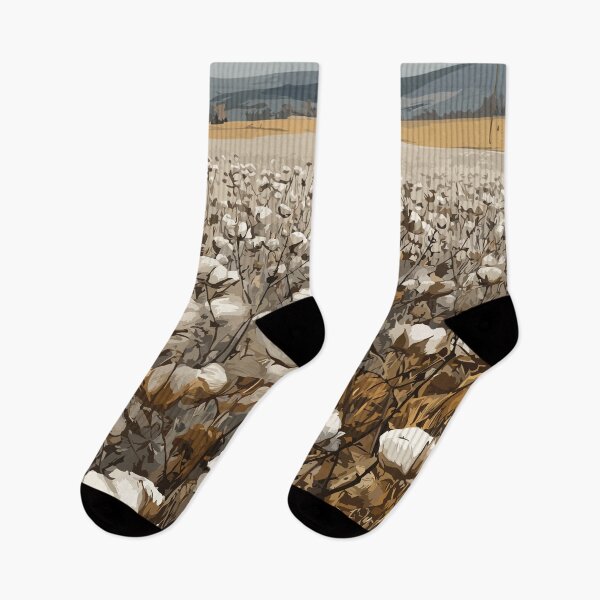 Item preview, Andersonville Georgia Cotton Field Art Print designed and sold by TuncGK.