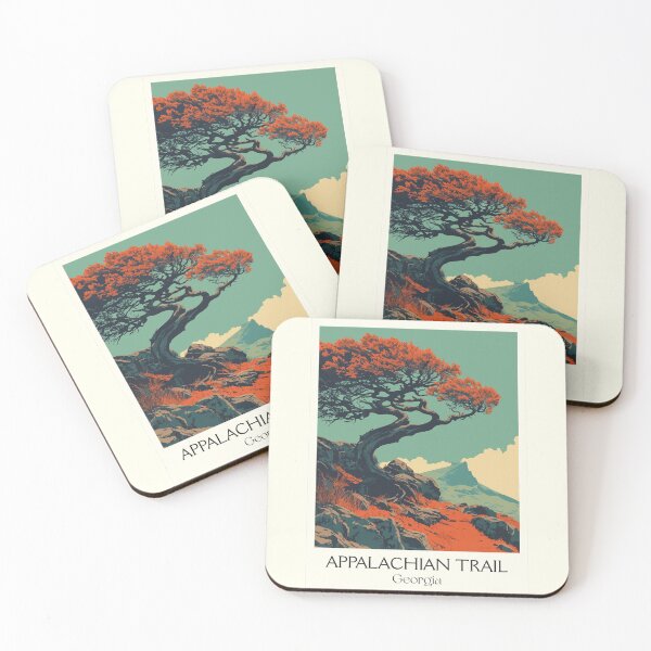 Item preview, Appalachian Trail Georgia Art Print designed and sold by TuncGK.