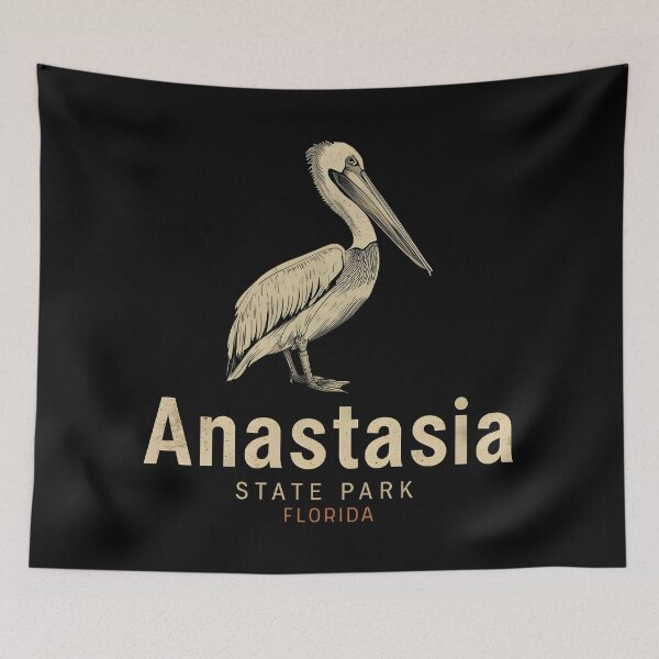 Item preview, Anastasia State Park - Florida  designed and sold by GoodOldVintage.