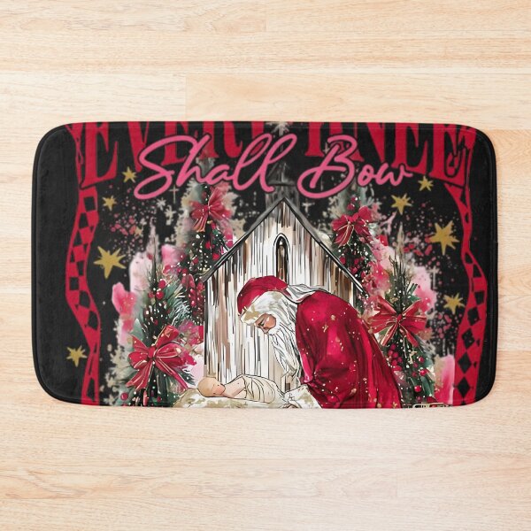 Item preview, Every Knee Shall Bow | Christian Christmas Nativity Design | Faith-Based Holiday Philippians 2:10 Art designed and sold by FlorineArias.