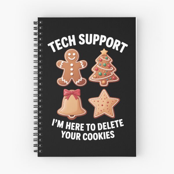 Item preview, Tech Support I'm Here To Delete Your Cookies Christmas designed and sold by Sunset4Bones.