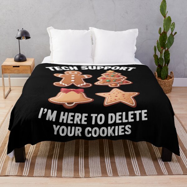 Item preview, Tech Support I'm Here To Delete Your Cookies Christmas designed and sold by Sunset4Bones.