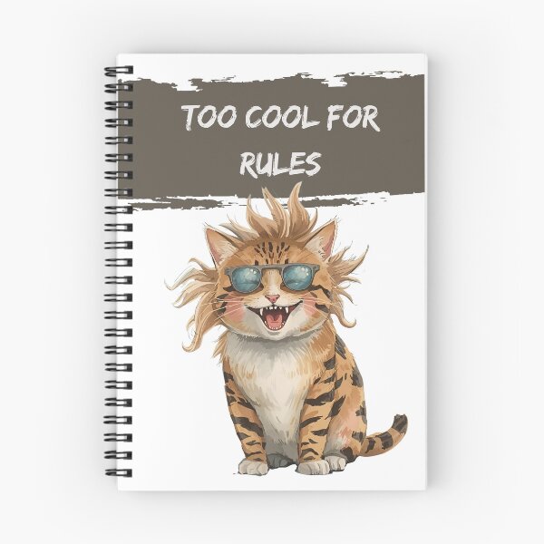 Item preview, Too cool for rules designed and sold by Cozy Magic Prints.