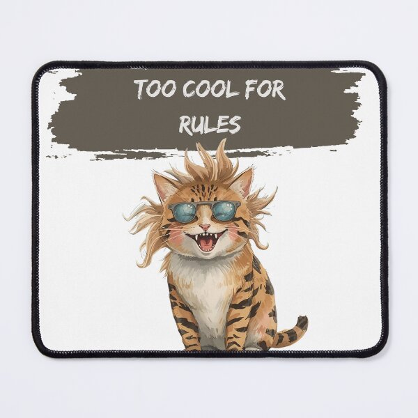 Item preview, Too cool for rules designed and sold by Cozy Magic Prints.