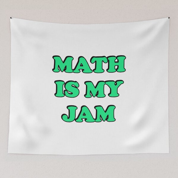 Item preview, Math Is My Jam designed and sold by Inspirationmotivation.