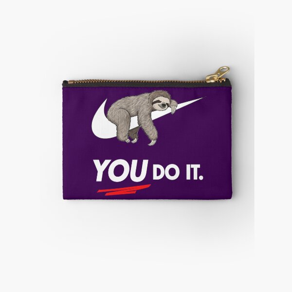 Item preview, You Do It | Sloth on Swoosh designed and sold by QuirkyGuacamole.