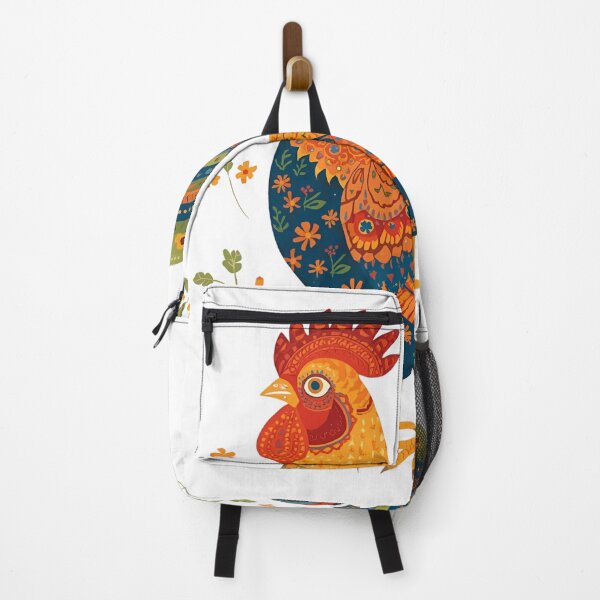 Item preview, Folk Rooster with Autumn Vibes – Polska Tradition in Warm Colours designed and sold by AmberWit.
