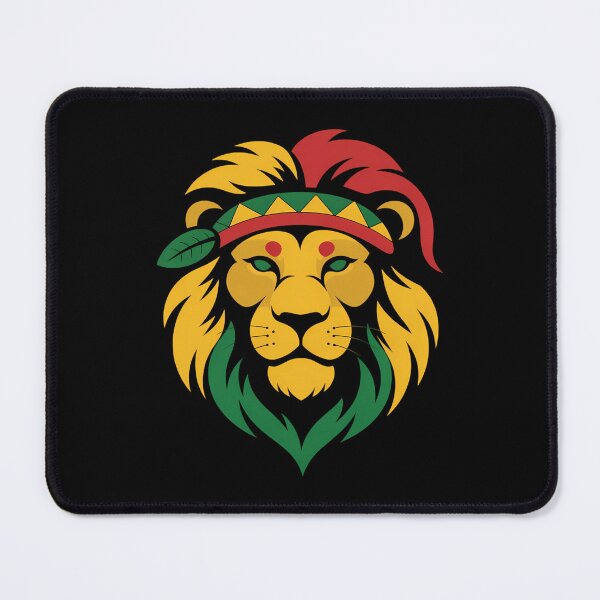 Item preview, Lion Juneteenth Cool Black History African American Flag designed and sold by Sunset4Bones.