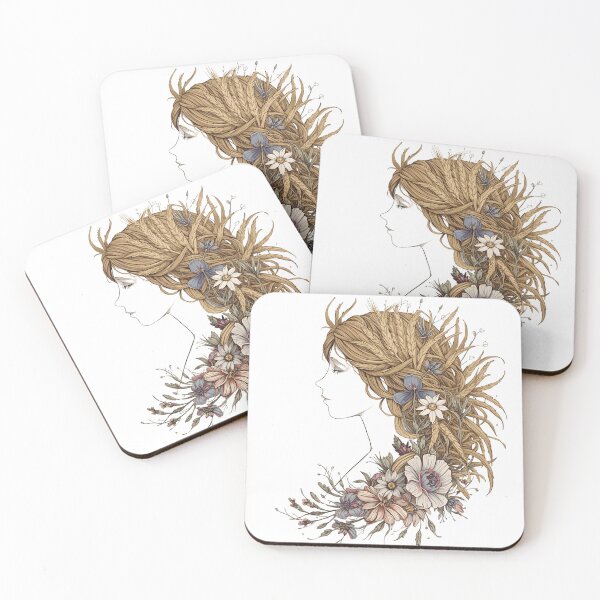 Item preview, Virgo – The Maiden of Harvest designed and sold by catcurio.