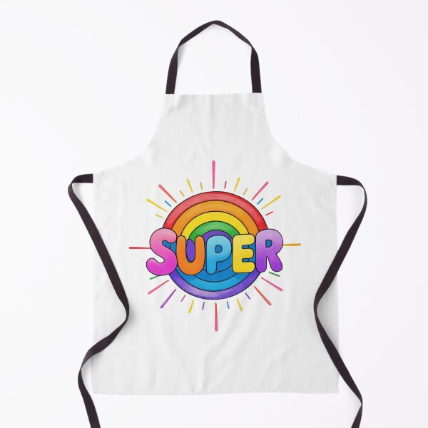 Item preview, Super Rainbow Retro Typography Shirt / Color Splash Tees designed and sold by Azazel77.