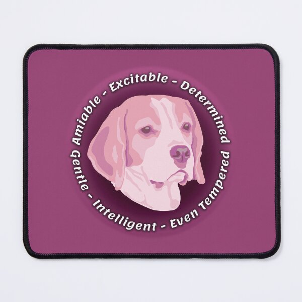 Item preview, Pink Beloved Beagle Personality designed and sold by DuFauna.