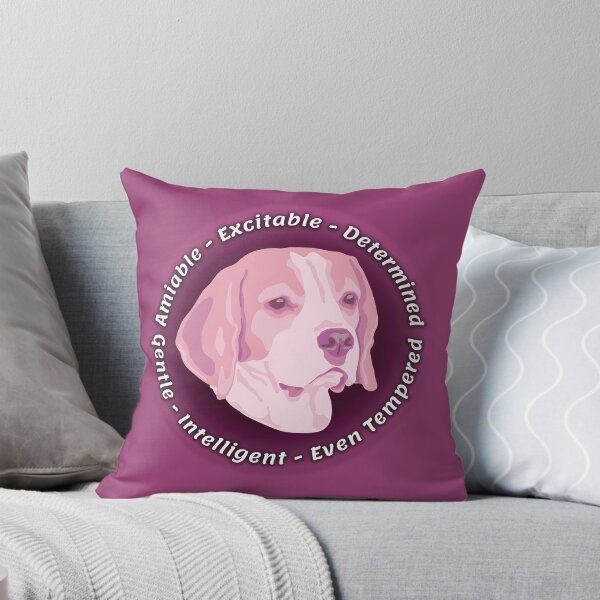 Item preview, Pink Beloved Beagle Personality designed and sold by DuFauna.