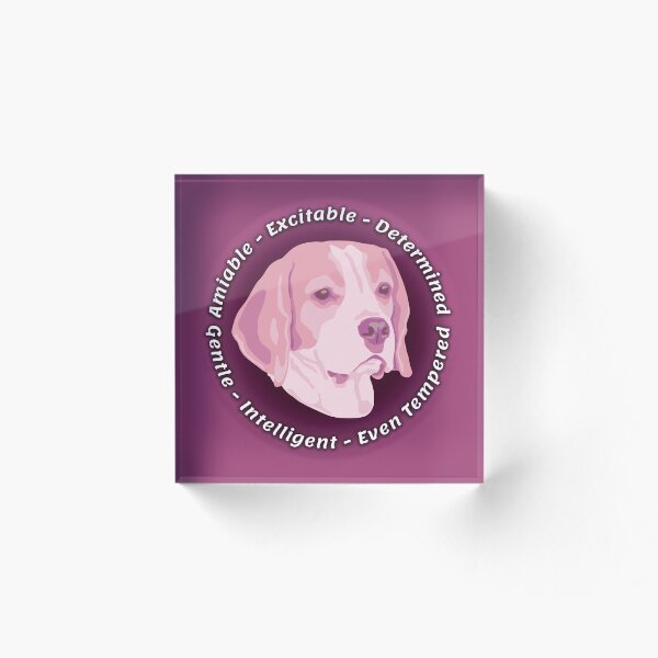 Item preview, Pink Beloved Beagle Personality designed and sold by DuFauna.
