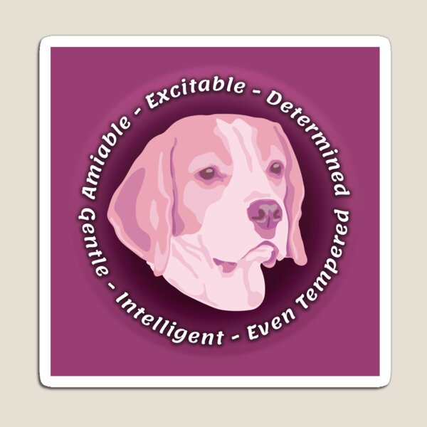 Artikelvorschau, Pink Beloved Beagle Persönlichkeit entworfen und verkauft von DuFauna.