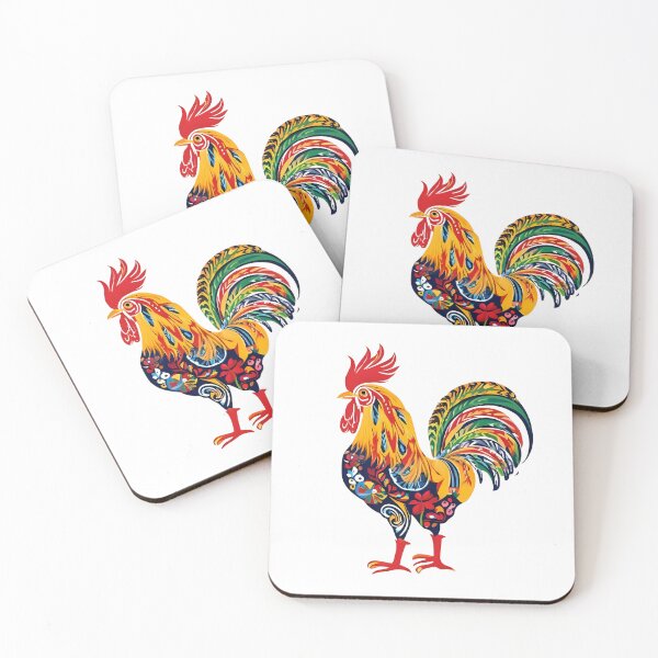 Item preview, Traditional Polish Rooster – Folk Art Symbol of Heritage designed and sold by AmberWit.