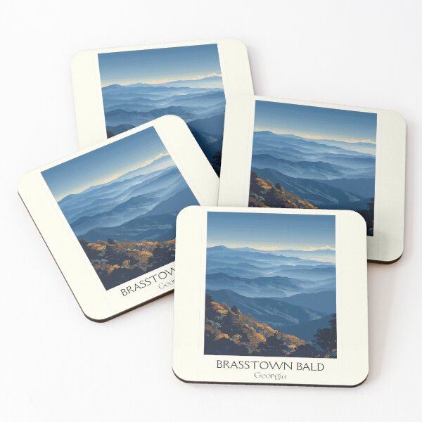 Item preview, Brasstown Bald Georgia Scenic Overlook Art Print designed and sold by TuncGK.