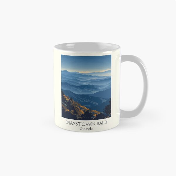 Item preview, Brasstown Bald Georgia Scenic Overlook Art Print designed and sold by TuncGK.