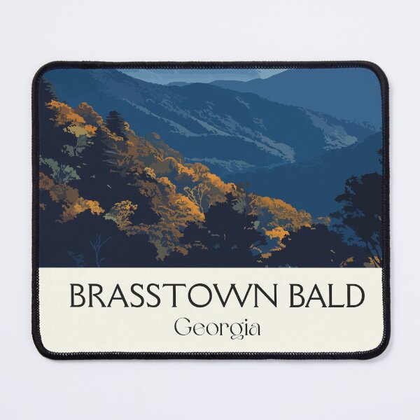 Item preview, Brasstown Bald Georgia Scenic Overlook Art Print designed and sold by TuncGK.