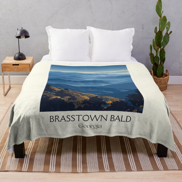 Item preview, Brasstown Bald Georgia Scenic Overlook Art Print designed and sold by TuncGK.