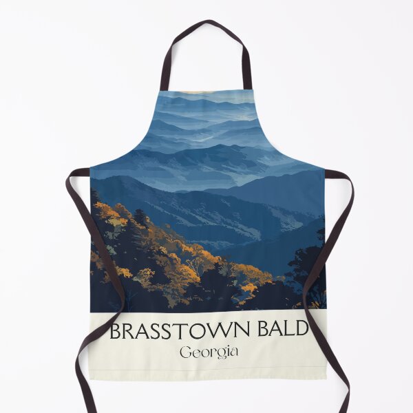 Item preview, Brasstown Bald Georgia Scenic Overlook Art Print designed and sold by TuncGK.