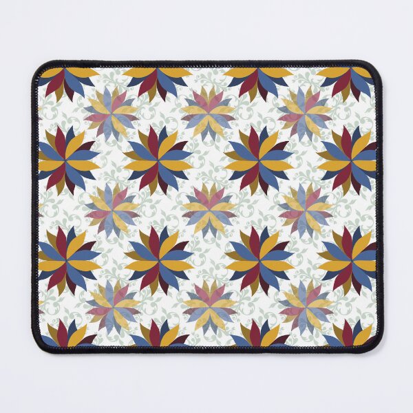 Item preview, 16 pointed star symmetry background ikat pattern. designed and sold by Dechaphopearsri.