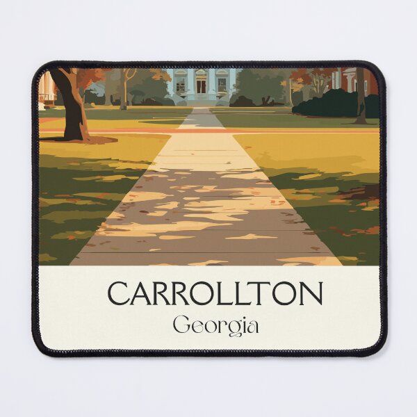 Item preview, Carrollton Georgia Historic Town Art Print designed and sold by TuncGK.