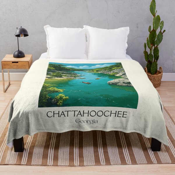 Item preview, Chattahoochee River Georgia Art Print designed and sold by TuncGK.